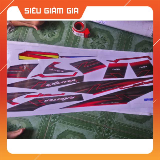 Tem rời ex 2010 mũi tên đỏ đen