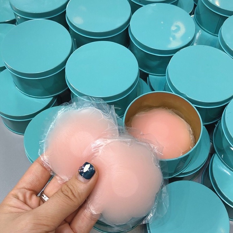 Hộp 10 Miếng Silicon Che Nhũ Hoa