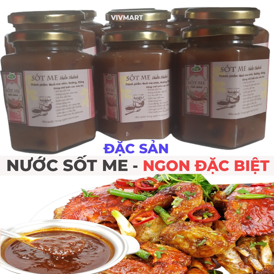 ✅ [ĐẶC SẢN] NƯỚC SỐT ME NGÀO ĐƯỜNG PHÈN THẦN THÁNH 900G - LOẠI NGON ĐẶC BIỆT