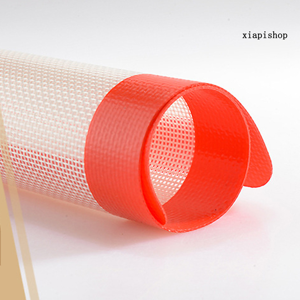 Tấm Lót Nướng Bánh Hình Tròn Bằng Silicone Chịu Nhiệt Thân Thiện Với Môi Trường