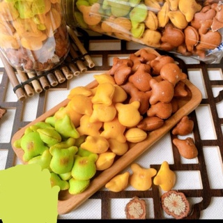 [SẴN HCM ]Bánh Gấu Nhân Kem Mix 3 Màu Siêu Ngon