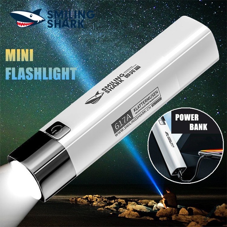 Đèn Pin Mini G3 Siêu Sáng 2 Trong 1 Đa Năng Chống Thấm Nước Kèm Sạc USB Tiện Dụng Cho Gia Đình