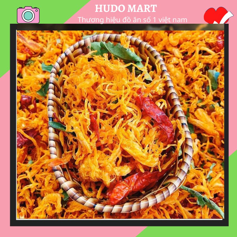 [Mã GROXUAN1 giảm 8% đơn 150K] 1kg KHÔ GÀ LÁ CHANH HUDO MART CÓ VSATTP [ 2 Hũ 500gr] | BigBuy360 - bigbuy360.vn