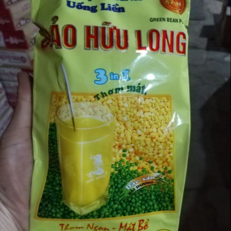 Bột đậu xanh hòa tan uống liền1 gói có 10 gói nhỏ( 2 mẫu ngẫu nhiên)