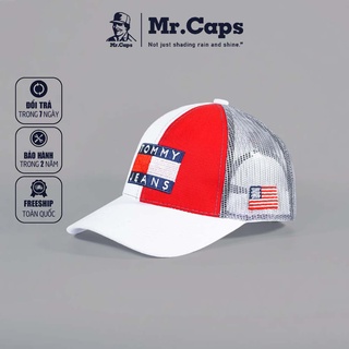 Mũ lưỡi trai tommy 🧢SALE🧢 nón kết unisex phụ kiện thời trang cao cấp freesize đi phượt dành cho cả nam và nữ mrcaps.vn