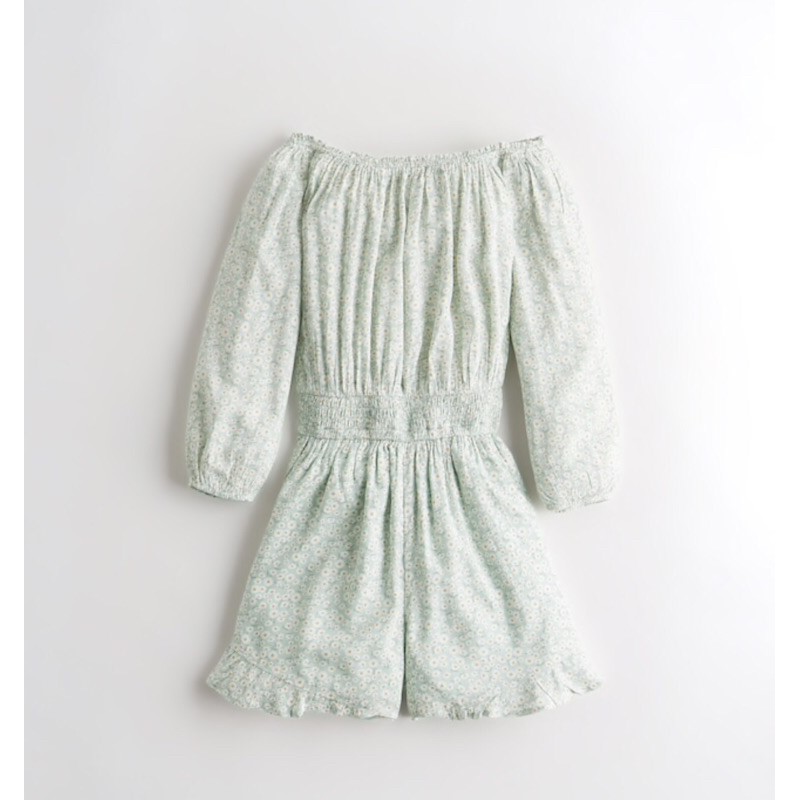 Jumpsuit hoa nữ size S-auth100%
