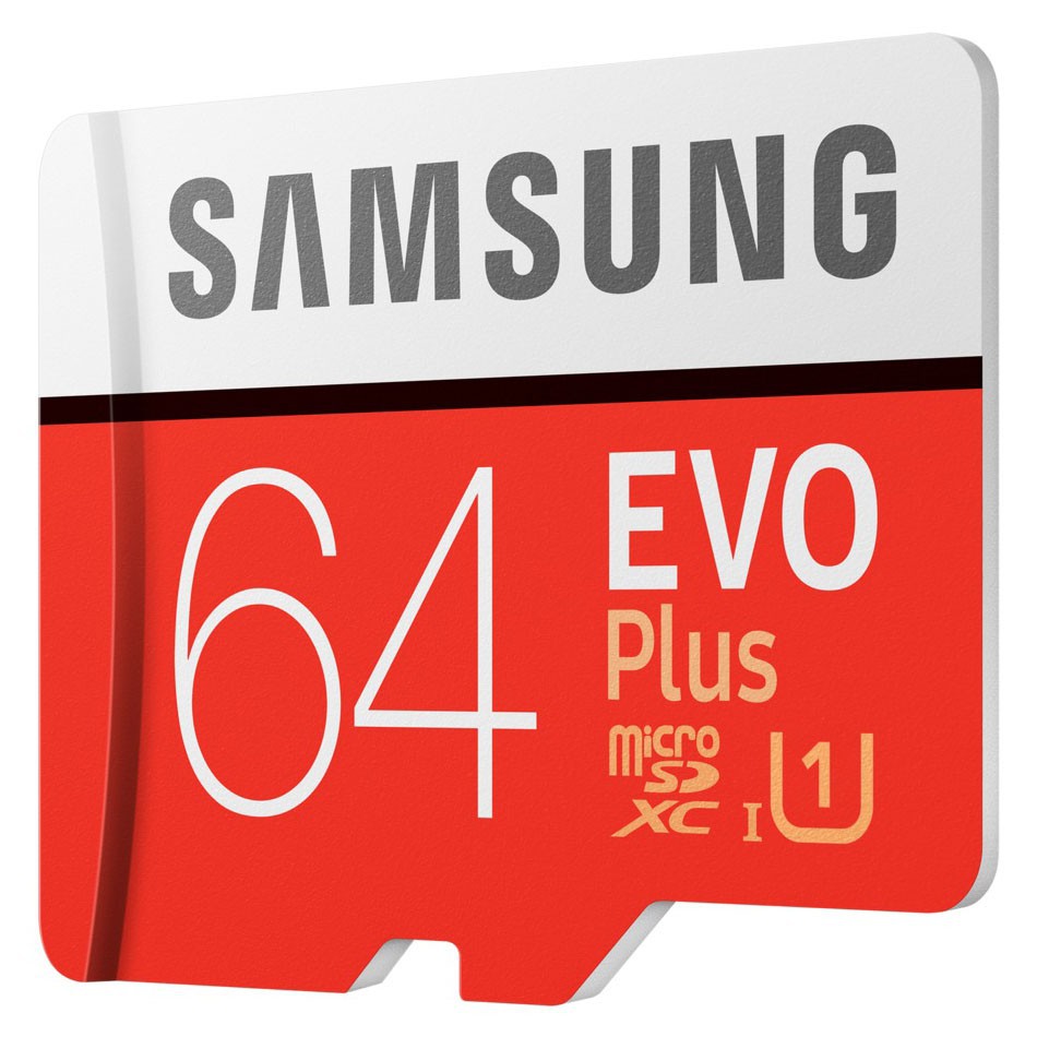 k89 Thẻ nhớ MicroSDXC Samsung Evo Plus 64GB U1 2K R100MB/s W20MB/s - box Hoa New 2020 (Đỏ) + Kèm Adapter 1