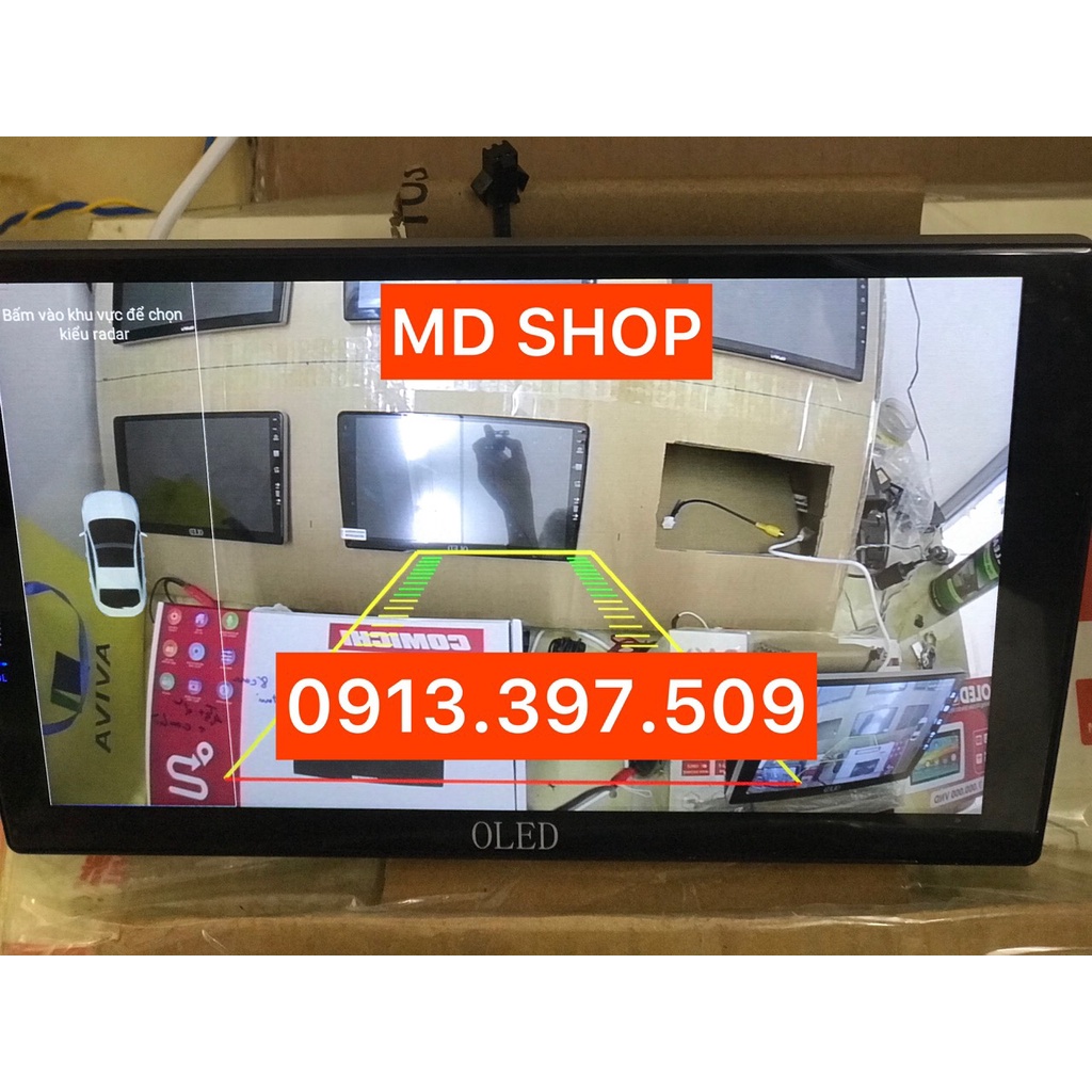 Màn hình android OLED C8 New theo xe Vios 2019 - 2021 ĐH Tự động kèm dưỡng và jack nguồn zin theo xe
