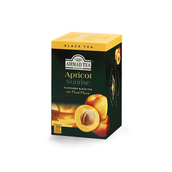 TRÀ AHMAD ANH QUỐC - MƠ (40g) - Apricot Sunrise - Thức uống giải khát kỳ diệu Không có đánh giá
