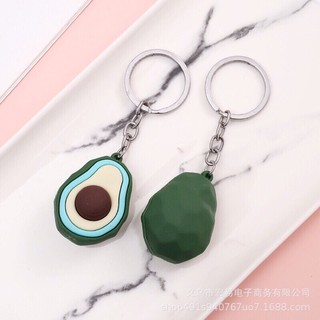 Móc Khoá Bơ 3D Ảnh Thật