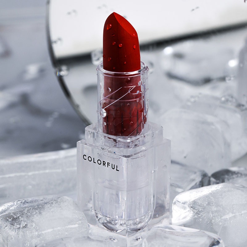 Son Môi Thỏi Nhỏ CAIJI Màu Đẹp Chống Thấm Nước Không Dính Ly, Lâu Trôi, Trang Điểm Môi Nhanh, Lên Màu Đẹp