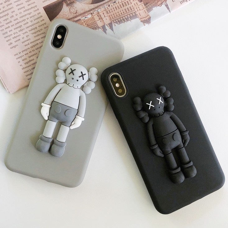 Ốp lưng in hình gấu KAWS 3D cho Huawei Mate 9 Pro Mate 10 Pro Mate 20 Pro Mate 30 Pro + Y5P Y6P Y7P Y7A Y9S GR3 GR5 2017