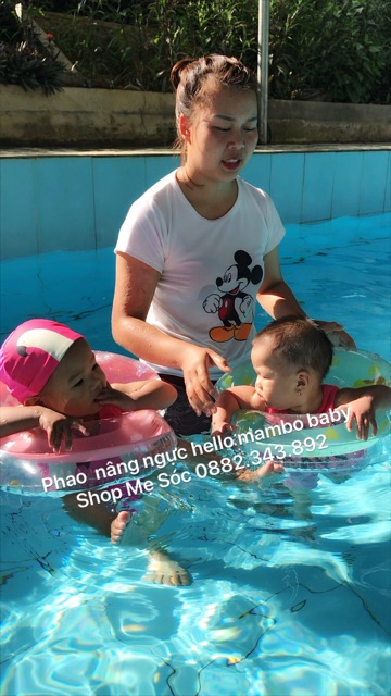 Phao nâng người SKIDS hello mambobaby cho bé
