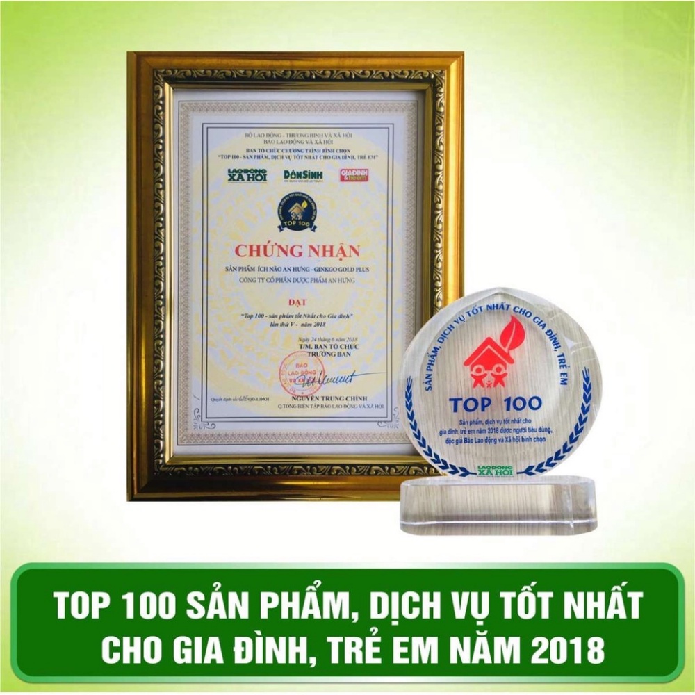 Hoạt huyết dưỡng não Ginkgo Gold Max An Hưng, Giúp tăng cường tuần hoàn máu não, Hỗ trợ phòng ngừa tai biến đột quỵ