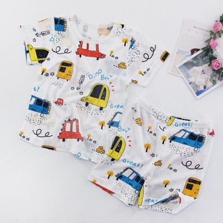 Bộ cotton lưới cho bé số 18