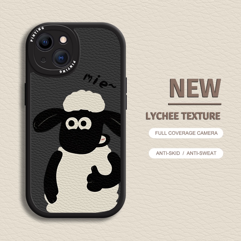 Ốp Điện Thoại Mềm Hình Cừu Hoạt Hình Cho iPhone 13 / 12 / 11 Promax 6 / 7 / 8 Plus / X / XR / Xs Max