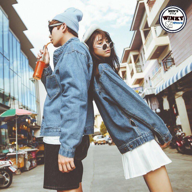 Áo khoác jean cho cặp đôi