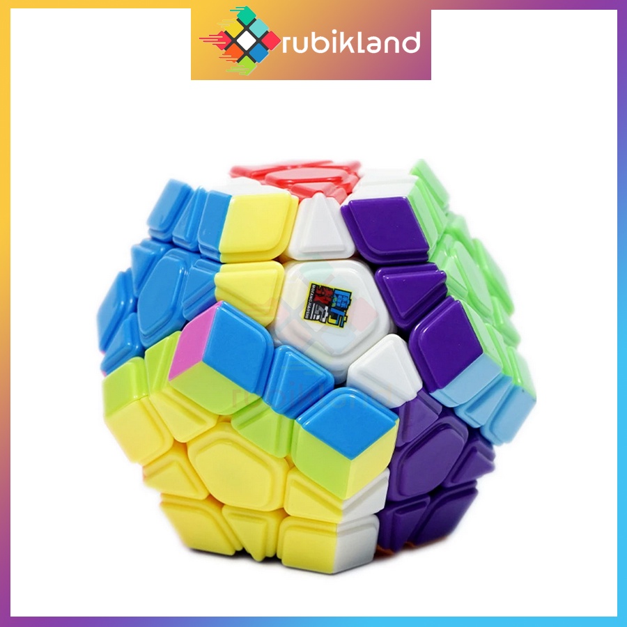 Rubik Megaminx Stickerless MoYu MeiLong Rubic 12 Mặt Biến Thể Đồ Chơi Trí Tuệ Trẻ Em