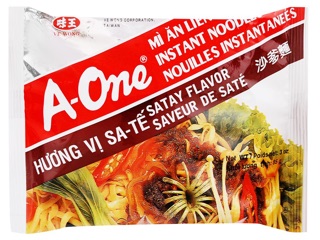 Mì sa tế A-One gói 85g