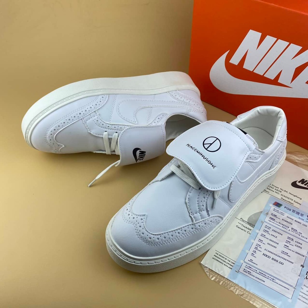 Giày Sneakers KWONDO_1 X FEACEMINUSONE, Giầy thể thao, Giầy nam Bản Hoa Cúc Mẫu giày đế cao tôn dáng dễ phối đồ full Box