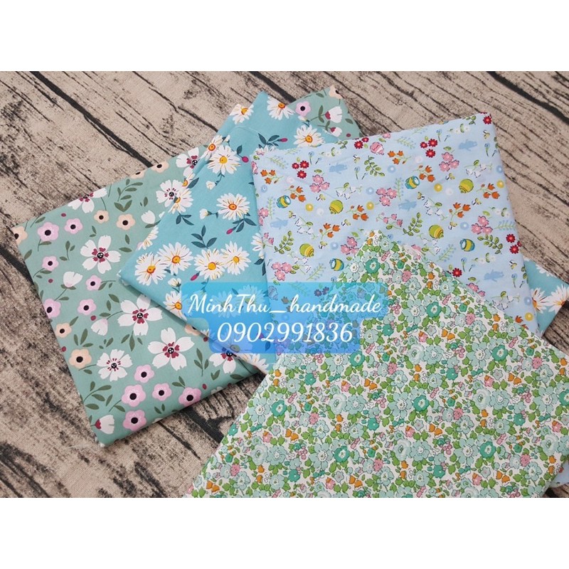 VẢI THÔ COTTON 1mx1m5. DÙNG TRONG MAY MẶC VÀ HANDMADE
