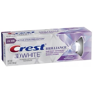 Kem Đánh Răng Crest 3D White Brilliance Toothpaste Mỹ