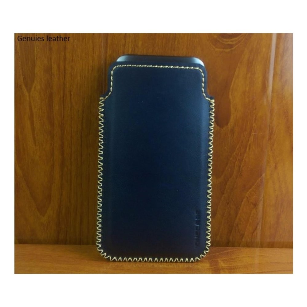 Bao Da Túi Rút IONECASE Moto Z /Z Style Da Bò Màu Xanh