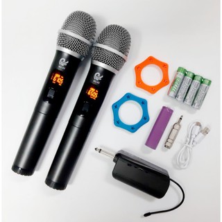 Micro karaoke không dây cao cấp MU02 - phân biệt TONE nam nữ hát cực hay - bảo hành 6 tháng chính hãng
