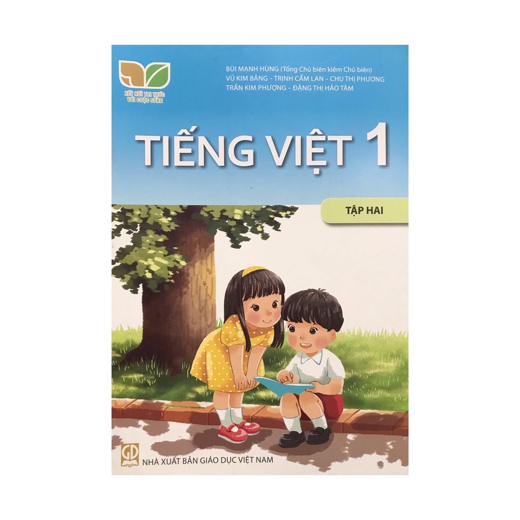 Sách Tiếng Việt 1 tập 2  + bán kèm 1 quyển Bé tập tô màu 15k