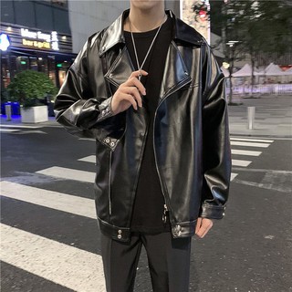 Áo khoác jacket da unisex [hàng order]