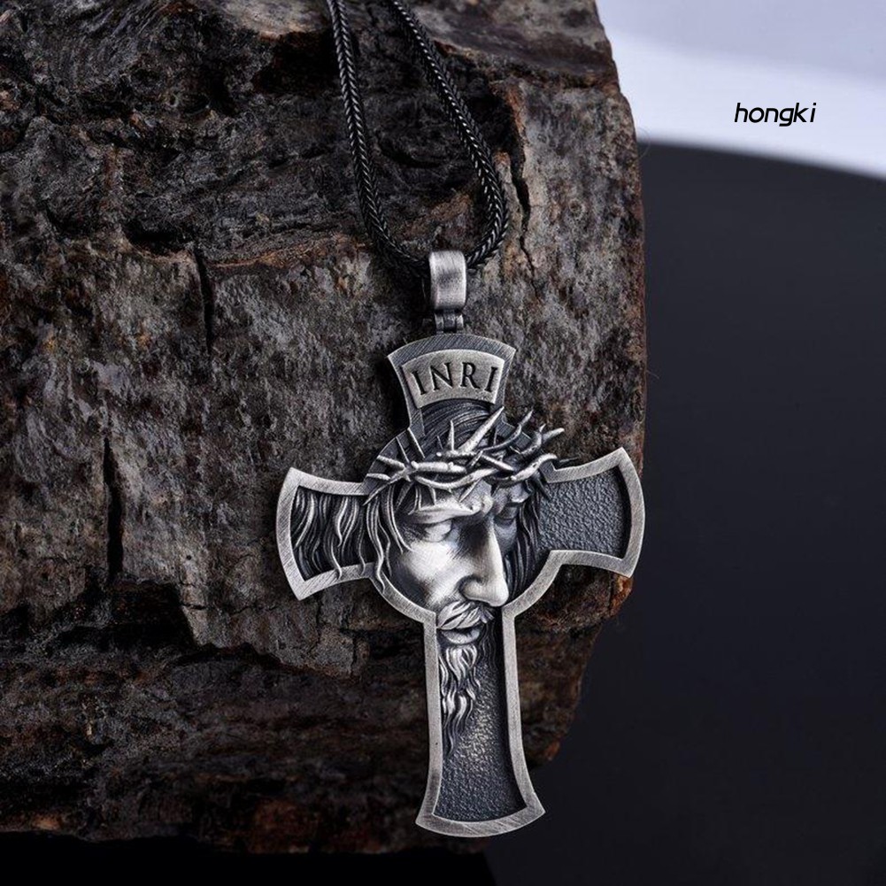 vòng cổ Hợp Kim Mặt Thánh Giá Thời Trang Cho Nam