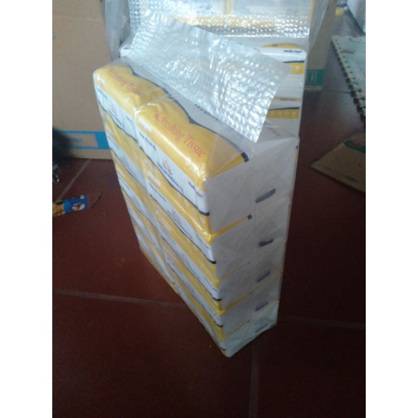 Combo 10 gói khăn giấy rút mềm mịn thấm hút tốt