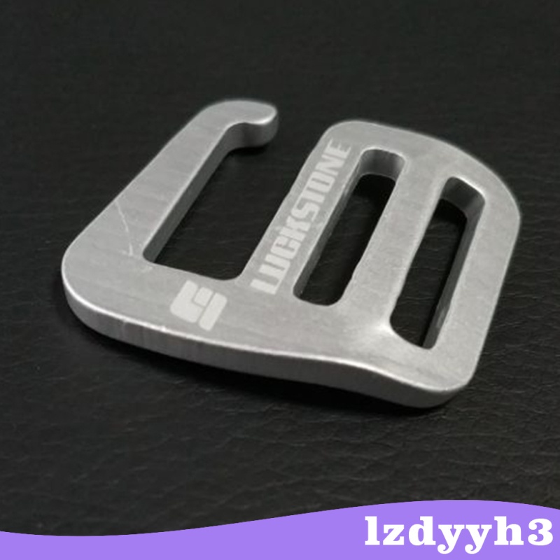 Set 2 Móc Khóa Chữ G Bằng Kim Loại Gọn Nhẹ Và Mạnh 25mm Màu Bạc Lzdyyh3