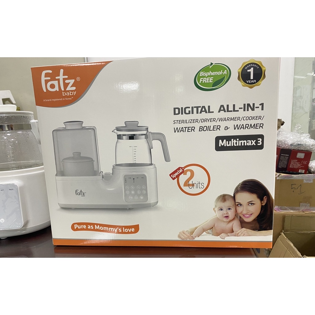 Máy đa năng điện tử (ALL-IN-ONE) Fatzbaby - Multimax 3 - FB9322SJ