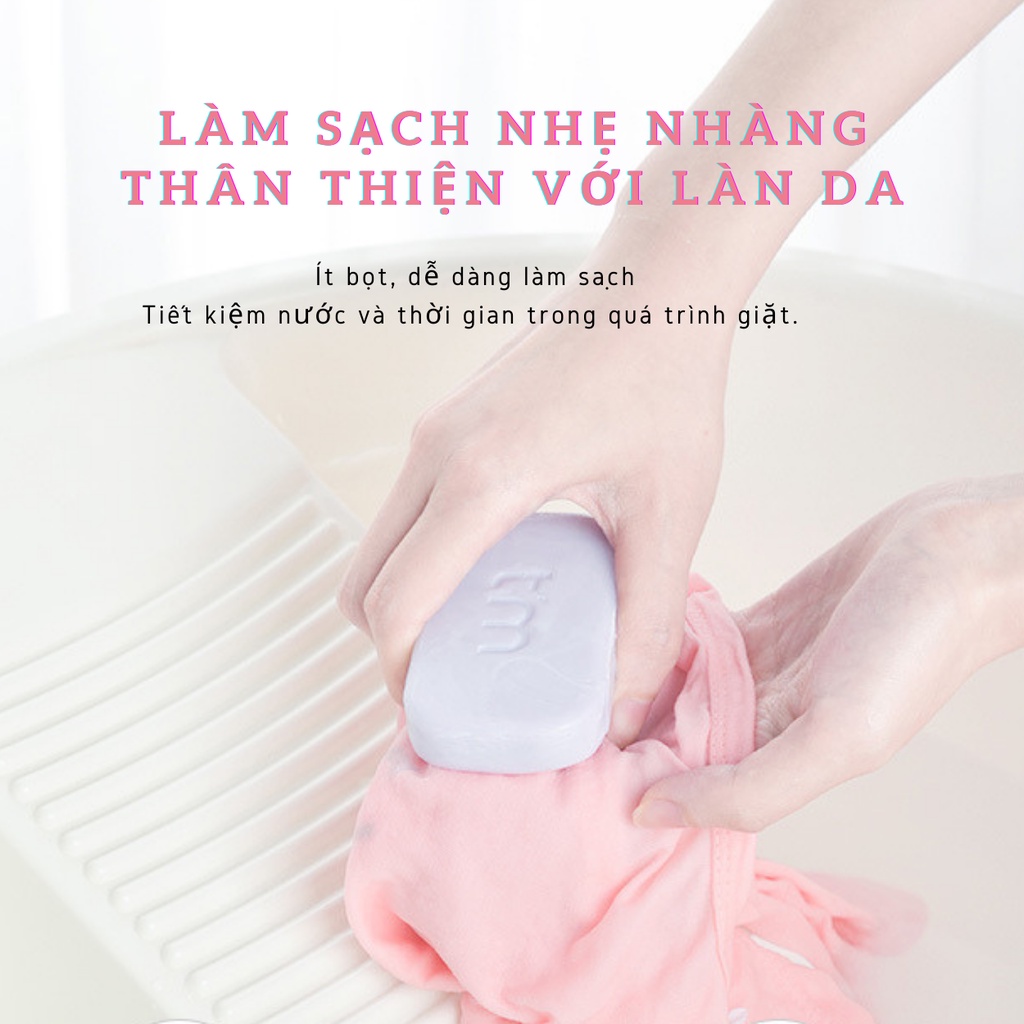 Xà bông xà phòng giặt đồ lót riêng biệt cao cấp Antibacterial Underwear Soap TM 70g