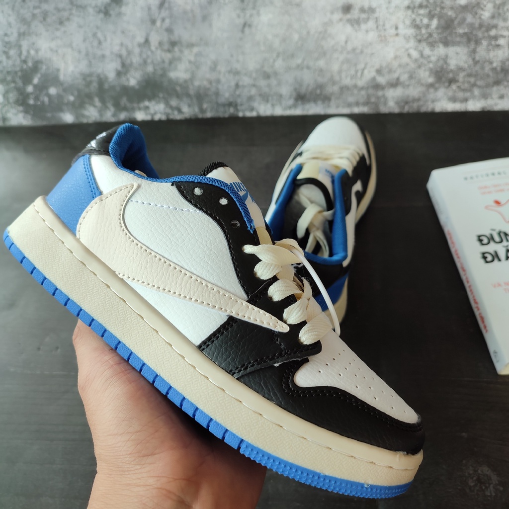Giày jd1, giày jodan cổ thấp travis scott cho nam nữ chất chơi sang chảnh