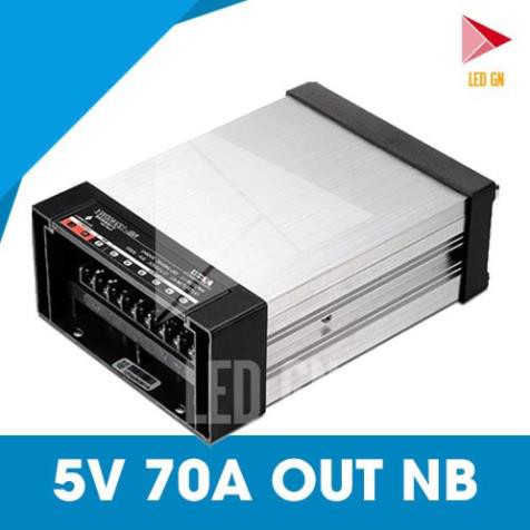 [Mã 159ELSALE hoàn 7% đơn 300K] Nguồn 5V 70A 350W NB Ngoài Trời - Chống Nước TUYỆT ĐỐI - Chính Hãng NB