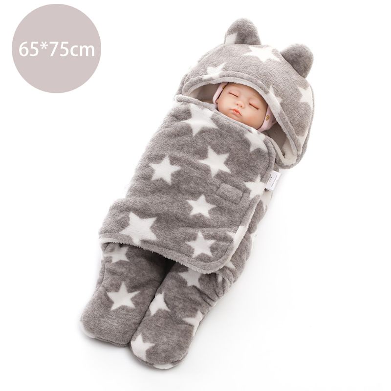 Chăn Quấn Em Bé Chất Liệu Cotton Mềm Mại