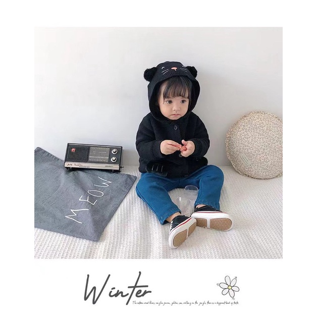 Áo len tai mèo Baby Gap- HÀNG SALE KO ĐỔI TRẢ