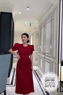 Bigsize Đầm rút dây cánh tiên D301