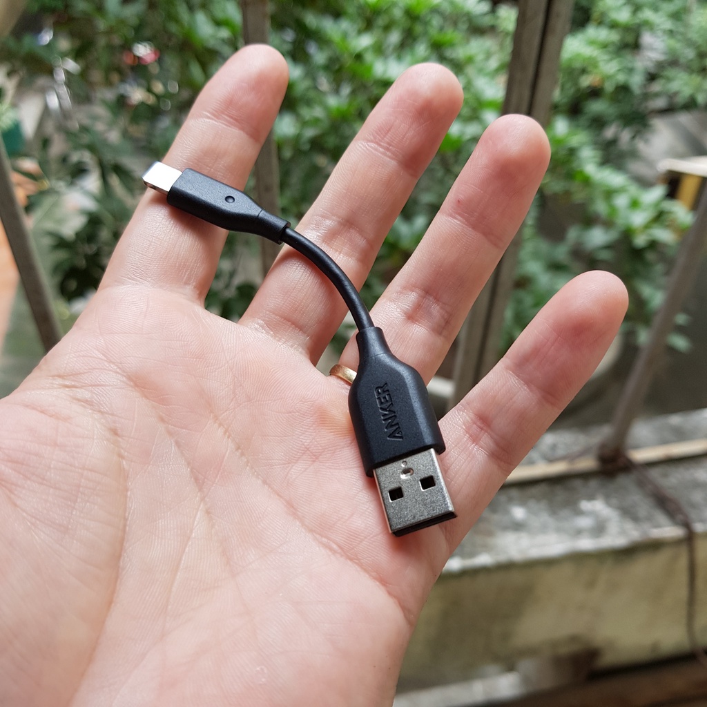 Cáp sạc Anker chính hãng,bọc dù,không hộp,tặng túi lưới