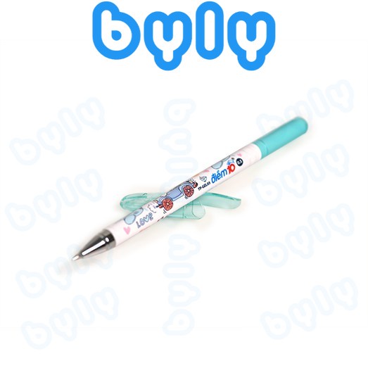 [Ship hỏa tốc] Bút Gel ngòi CAO CẤP 2 VIÊN BI 0.5mm 𝑻𝒉𝒊𝒆̂𝒏 𝑳𝒐𝒏𝒈 Điểm 10 TP-GEL03 - ByLy Store