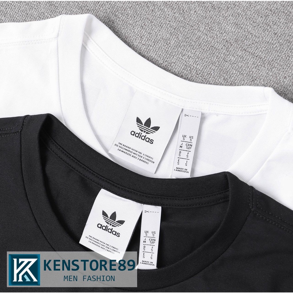 Áo thun nam cổ tròn AD 2 COLORS ngắn tay cotton 100% KENSTORE89 ATK006