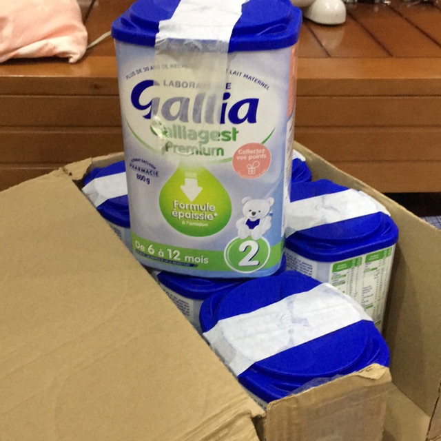 Sửa gallia màu xanh lá dành cho trẻ có vde về tiêu hoá