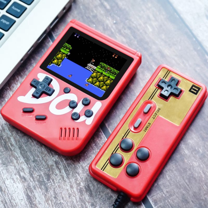 Vintage Mini Handheld Game Player Built-in 360 Games 3 Inch Colorful Screen Game Console Gamepad for Gaming Parts