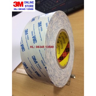 BĂNG KEO 2 MẶT 3M 9448A Khổ 60mm x 50m