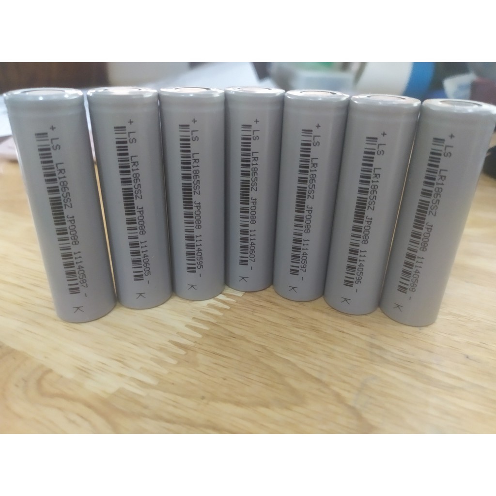 Pin 18650 LS LISHEN Xám 5C Chính Hãng, Dung Lượng Cao 2500 mah, Dòng Xả 12.5A