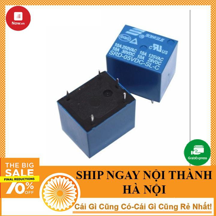 Relay 5V 10A 5 Chân SRD-05VDC-SL-C - NTHN