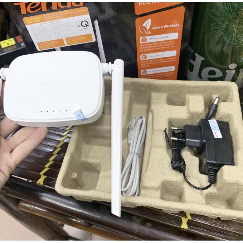 Bộ Phát Sóng Wifi Router Chuẩn N 300Mbps Tenda N301 - Hàng Chính Hãng | BigBuy360 - bigbuy360.vn
