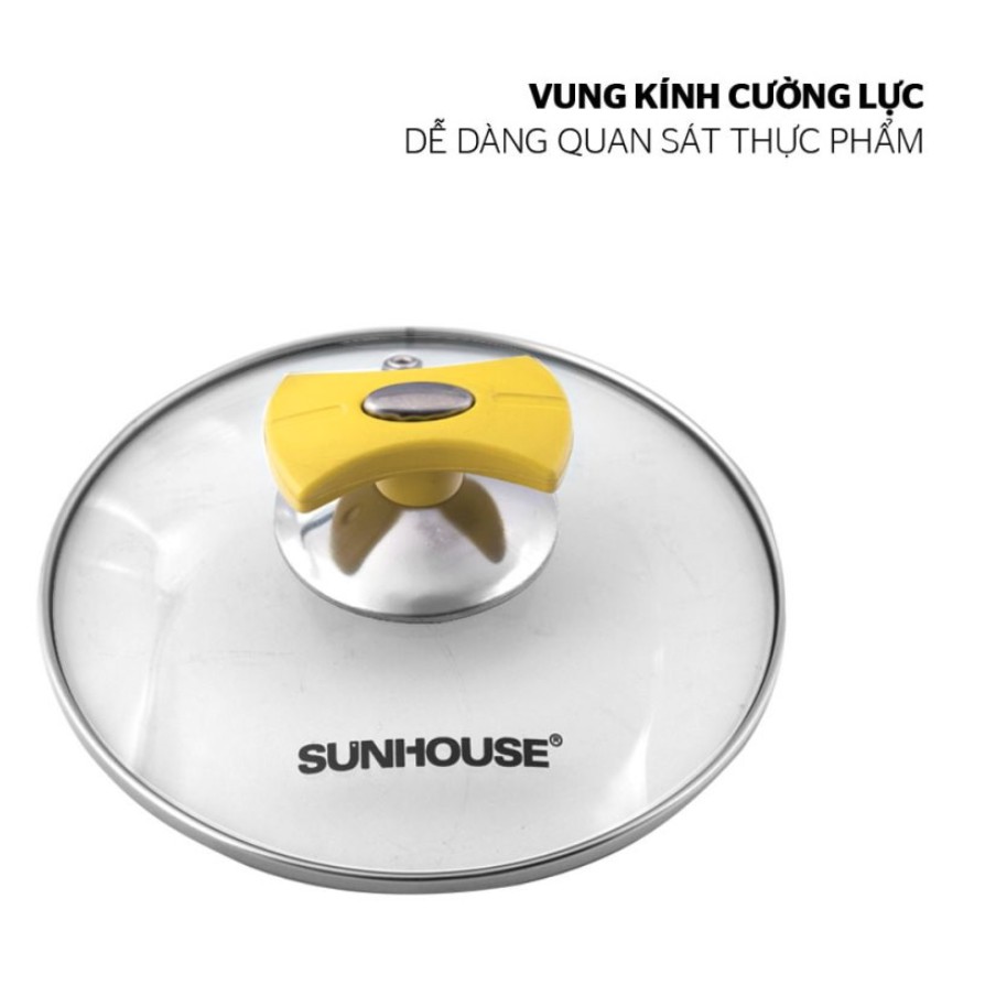 Bộ nồi inox 5 đáy SUNHOUSE SH787